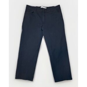 M.M. LaFleur Women's Black Straight Leg Ankle Crop Stretch‎ Jeans SIZE 14